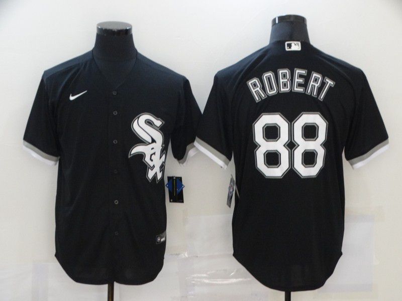 Men Chicago White Sox #88 Robert Black Game 2021 Nike MLB Jersey